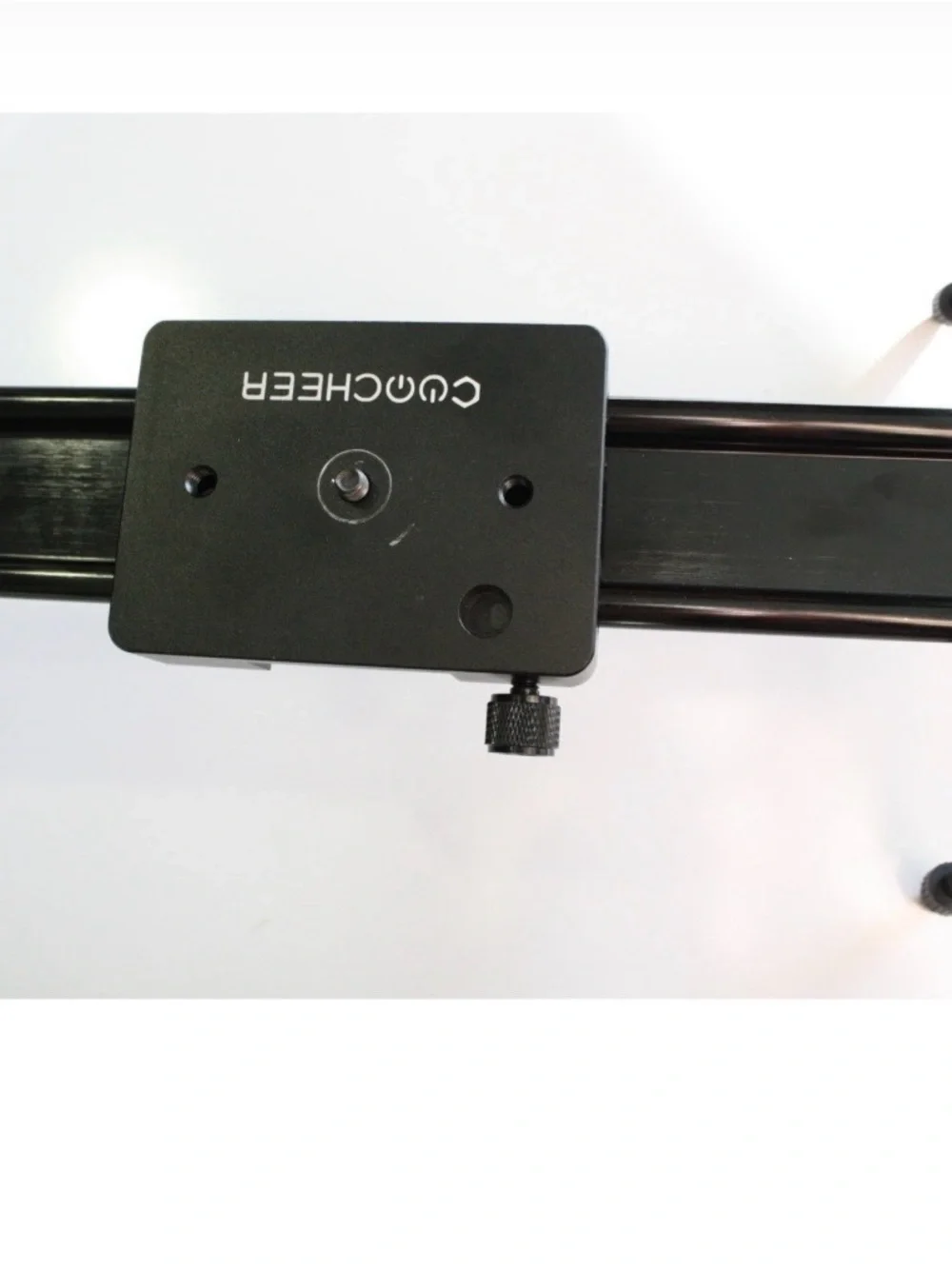 Coocheer Black Camera Slider Rail with Tripod Legs